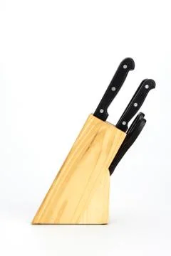 Knife set for cooking Stock Photos