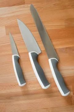 Knife set Stock Photos