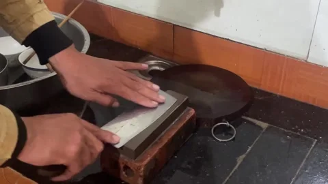 Knife sharpener Stock Footage 300235443