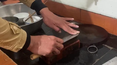 Knife sharpener Stock Footage 300235469