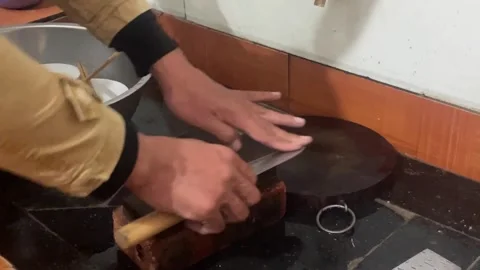 Knife sharpener Stock Footage 300235485