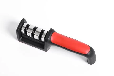 Knife Sharpener isolated on white background Stock Photos
