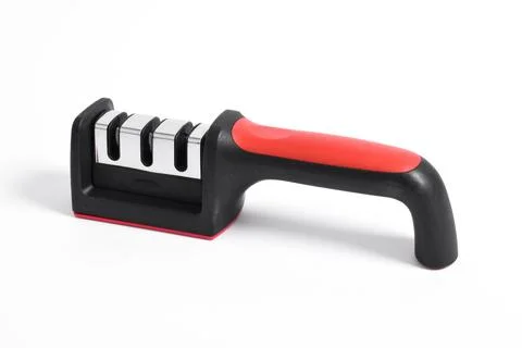 Knife Sharpener isolated on white background Stock Photos
