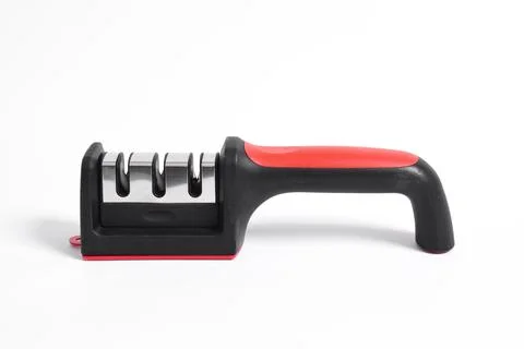 Knife Sharpener isolated on white background Stock Photos