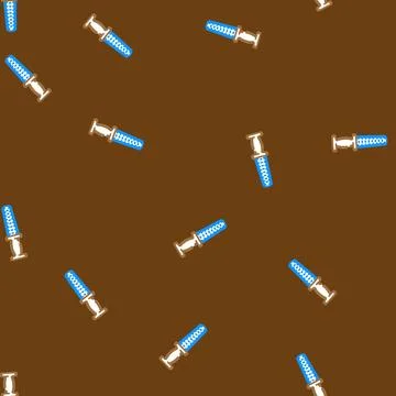 Knife sharpener isometric icon seamless pattern Stock Illustration