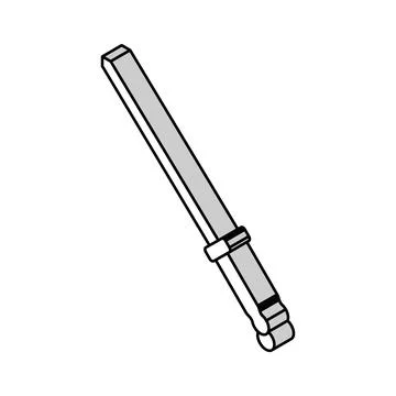 Knife sharpener isometric icon vector illustration Stock Illustration