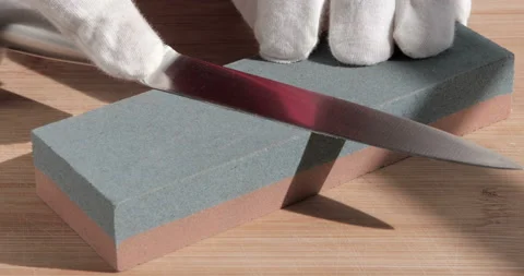Knife sharpening 스톡 동영상 234969609