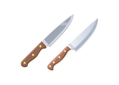 A Knife simple illustration Stock Illustration