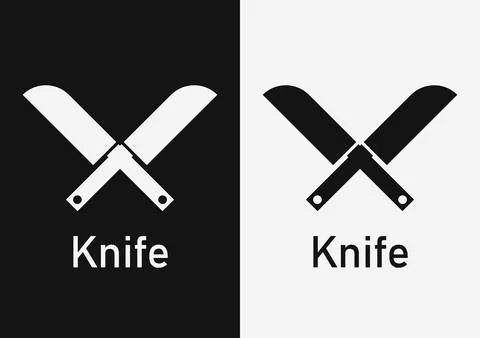Knife symbol Stock Illustration