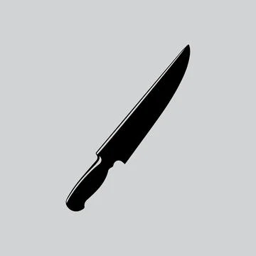 Knife vector art illustration Stock Illustration