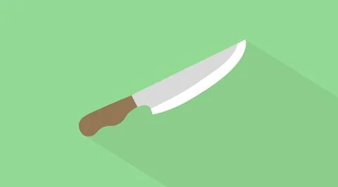 Knife Vector Illustration Stock Illustration