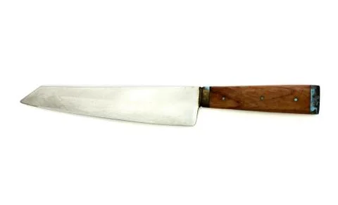 Knife on a white background Foto stock