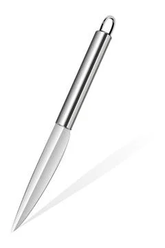 Knife on a white background.Vector Stock-Illustration