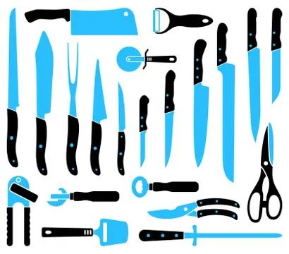Knifes Stock Illustration