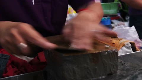 Knifes Sharpering Stock Footage 152817421