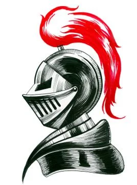 Knight armor Stock Illustration