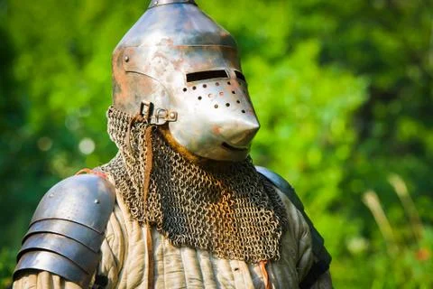 Knight in  armor Foto stock