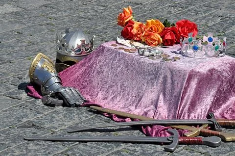 Knight armor Stock Photos