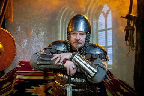 Knight in armor Stock Photos