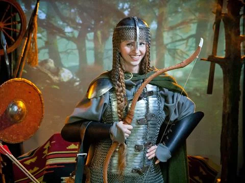 Knight in armor Stock Photos