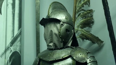 Knight Armour. Stock Footage 73909762