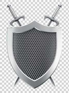A Knight Blazon Stock Illustration