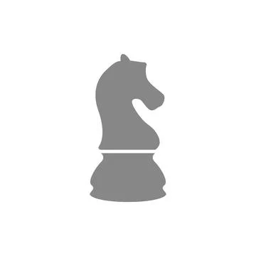 Knight chess icon vector. EPS 10 editable vector Stock Illustration