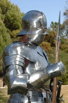 Knight close-up Фото