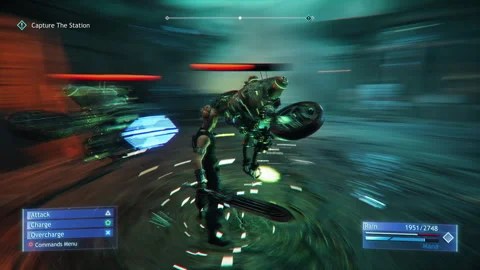 Knight is hit during tactical RPG video game fight with interface Stock Footage 311992539