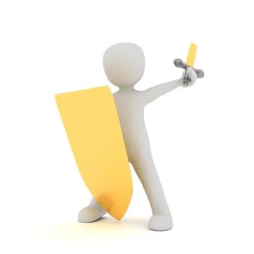 Knight Stock Illustration