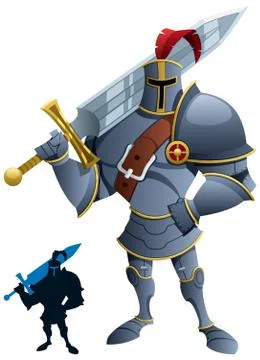 Knight Stock Illustration