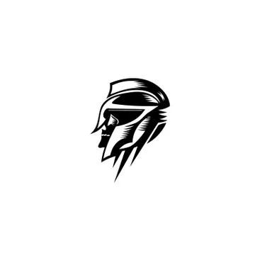 Knight logo vector illustration Illustrazione stock