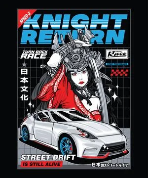 Knight Return Stock Illustration