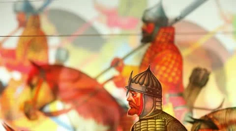 Knights Stock Footage 11850735