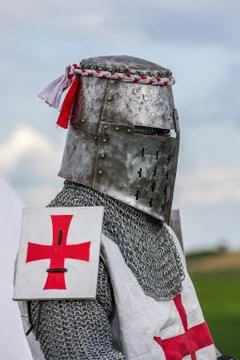 Knights helmet Stock Photos