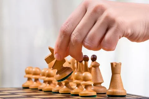 Knight's move Stock Photos