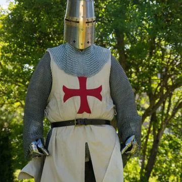 Knights templar Foto stock