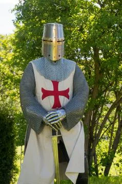 Knights templar Foto stock