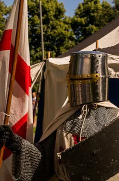 Knights templar Foto stock