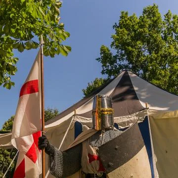 Knights templar Foto stock