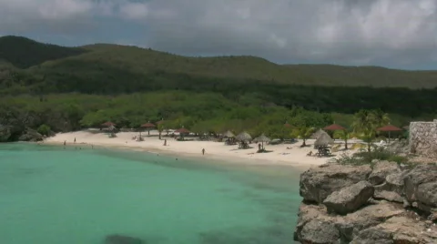 Knip beach 5 Stock Footage 326566