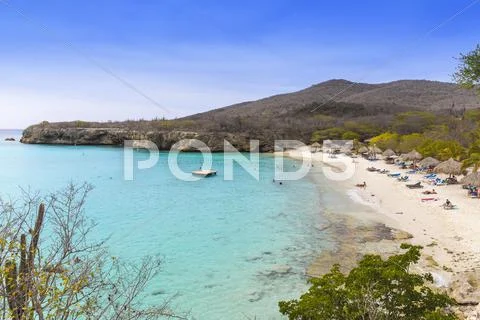 Knip Beach, Curacao, West Indies, Lesser Antilles, former Netherlands Antilles, Stock Photos
