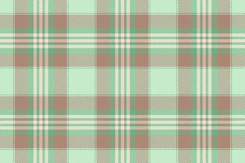 Knit background check vector, interior plaid seamless tartan. African textu.. Stock Illustration