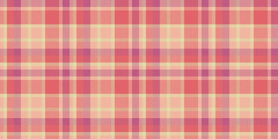 Knit fabric pattern vector, harvest check textile background. Ethnicity tex.. 库存插图