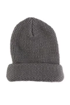 Knit hat on white Stock Photos