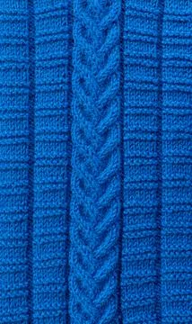 Knit pattern. Knitted wool texture. Foto stock