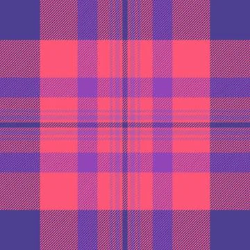 Knit tartan vector pattern, platform background textile check. Scotland tex.. 库存插图