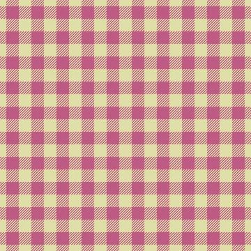 Knit vector seamless pattern, spring textile check texture. Canadian backgr.. Ilustración de archivo
