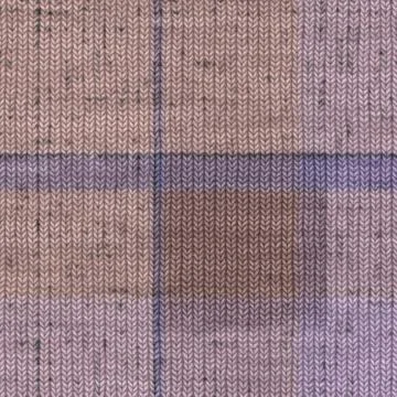 Knit wool plaid background pattern. Traditional warm checkered handmade stitch Stock Illustration