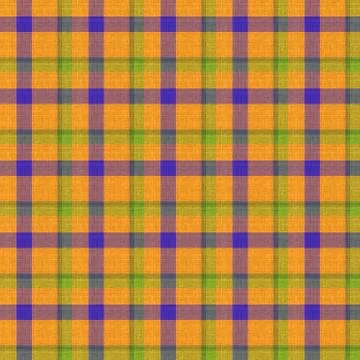 Knit wool plaid background pattern. Traditional warm checkered handmade stitch Stock Illustration